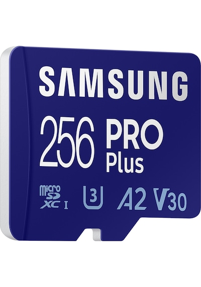 Samsung  PRO Plus MB-MD256KA 256 GB MicroSDXC Hafıza Kartı + Adaptör