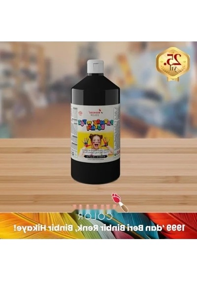 1000 Gr Siyah Parmak Boyası 0.2 L