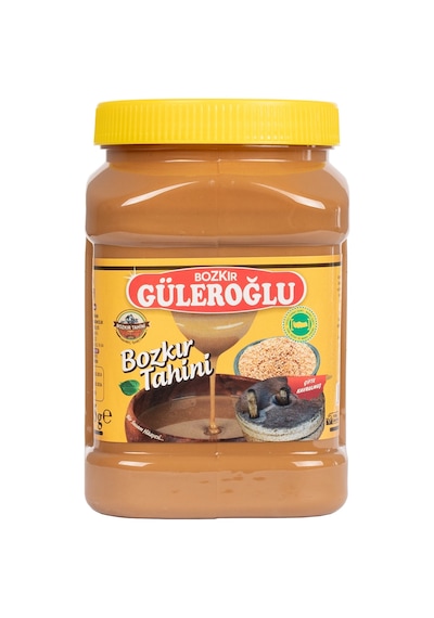 Güleroğlu Kepekli Bozkır Tahini Plastik Kutu Net 800 Gr