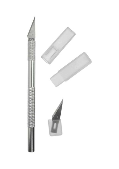 Kretuar Bıçağı, Hassas Kesim Bıçağı 5 Ad. Yedek Bıçak, Falçata - Maket Bıçağı