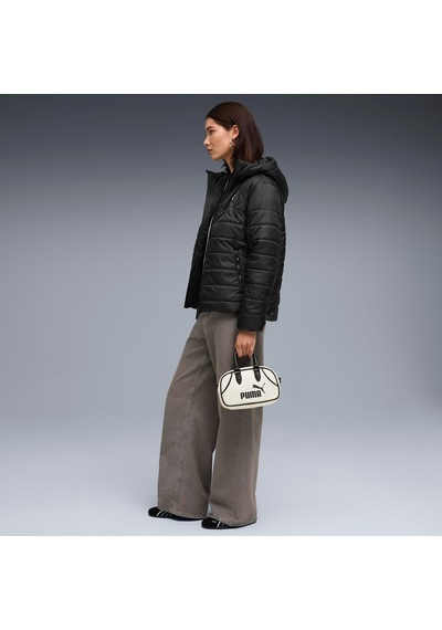 Puma Ess Hooded Padded Jacket Kadın Yetişkin Ceket Siyah