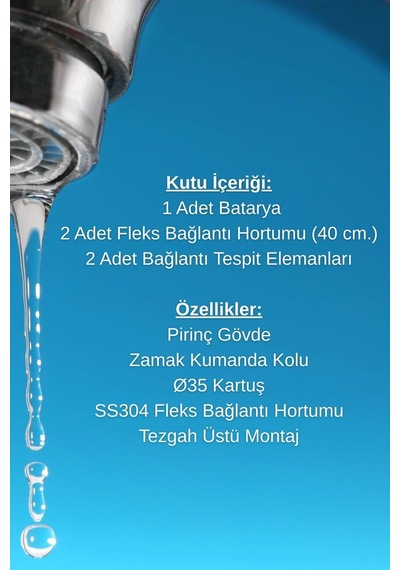 İtimat Kappa592 Miks Lavabo Bataryası Gri