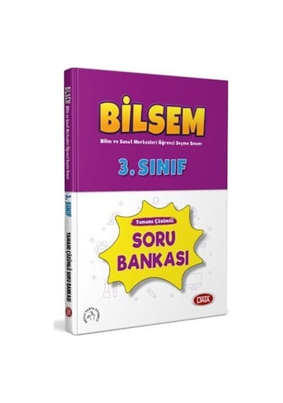 3.Sınıf BİLSEM Hazırlık Soru Bankası -  Data Yayınları