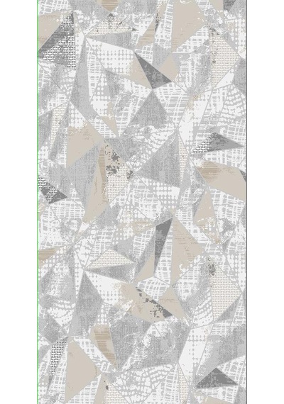 Diamond Halı 25011A Model 150*220 Polip Leke Tutmaz Modern Çizgi Koyu Bej