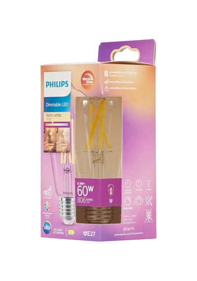 Philips Led Classic 60w St64 E27 Kısılabilir Filament Ampul Wgd90
