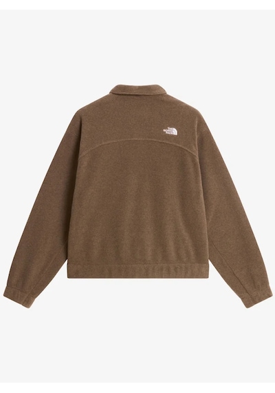 The North Face Nf0a8j6k-0v2 W Fleece Collared Jacket Kadın Ceket Kahverengi
