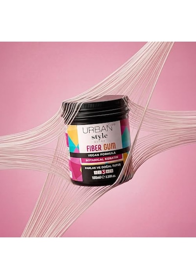 Urban Care Style Guide Parlak Görünüm Sağlayan Fiber Gum- Doğal Tutuş- Saç Sakızı-100ml