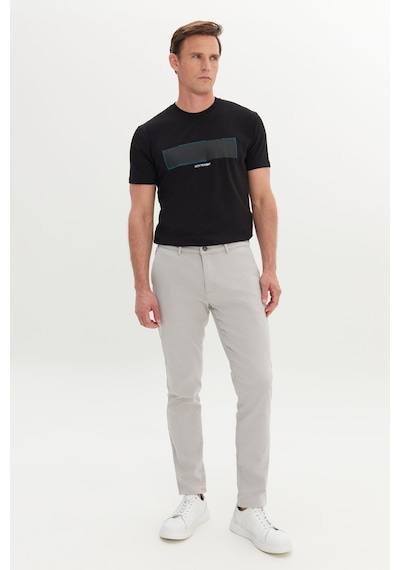 AC&Co / Altınyıldız Classics Erkek Grı Pamuklu Slim Fit Dar Kesim Yan Cep Casual Pantolon Gri AC&Co / Altınyıldız Classics Erkek Grı Pamuklu Slim Fit Dar Kesim Yan Cep Casual Pantolon Gri