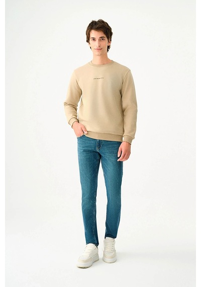 Loft Erkek Sweatshirt Bej Lf2034268 25kp69000079 P6935 Bej