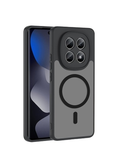 Xiaomi Redmi Note 15 5g Kılıf M-safe Şarj Özellikli Zore Babet Kapak Xiaomi Redmi Note 15 5g, Cep Telefonu Kılıfları Zore - Siyah