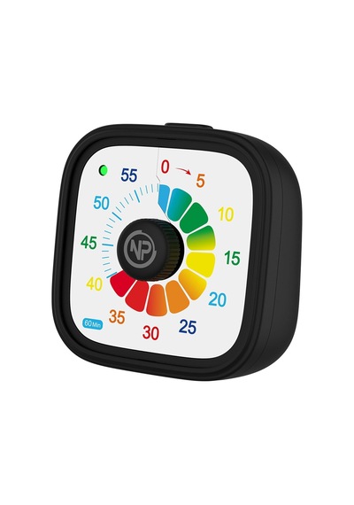 Npo Mutfak,ders,yemek İçin 60dk Analog Alarm Zamanlayıcı,pomodoro Öğrenci Motivasyon Saati Kırmızı