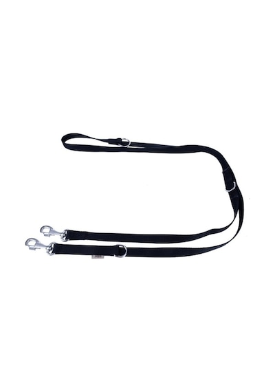 Doggie Çok Ayarlı Eğitimci Dokuma Gezdirme Siyah 2x120-190 Cm Siyah