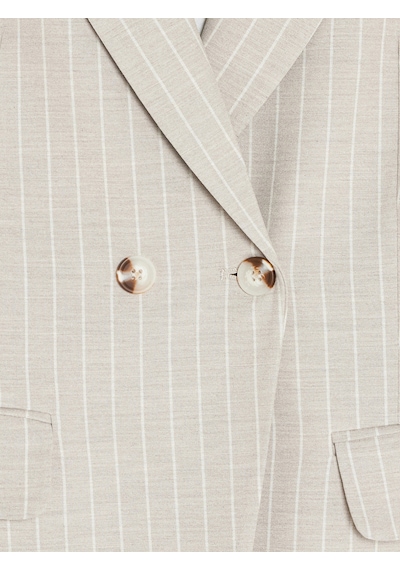 Dilvin 60803 Yan Düğme Detaylı Blazer-taş