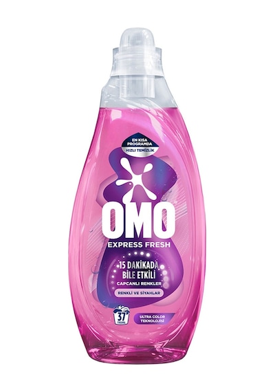Omo Express Fresh Capcanlı Renkler Renkli Ve Siyahlar 1.480 Ml - 4 Adet Tarı 2.7 ml
