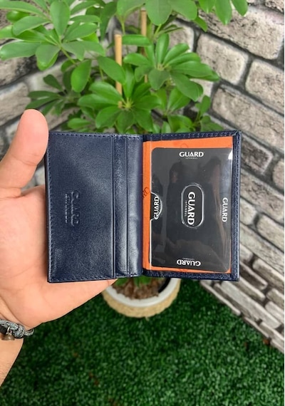 Guard Lacivert Nappa Hakii Deri Kartlık Erkek / Kadın P1169 Lacivert