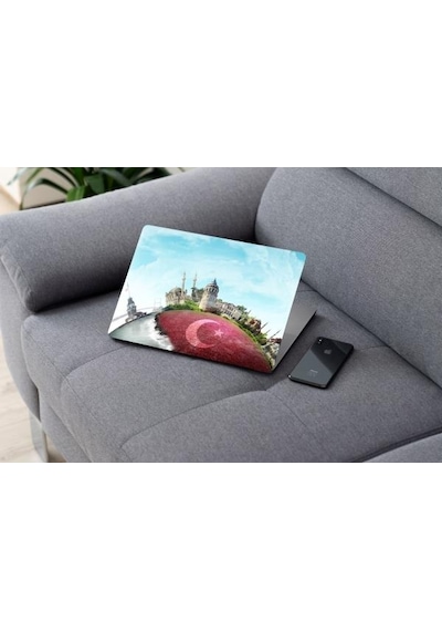 Laptop Sticker Notebook Pc Kaplama Etiketi Istanbulun Simgeleri