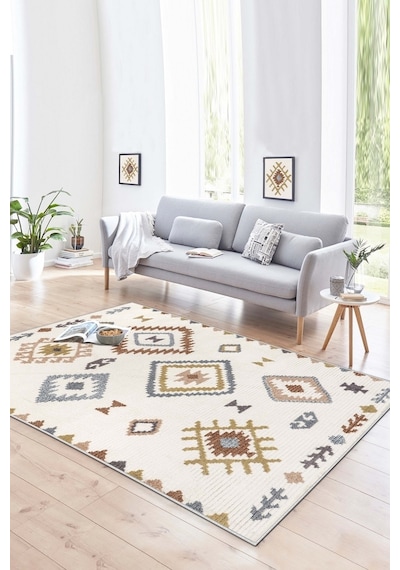 West Home Dijital Baskı Yıkanabilir Kaymaz Taban Mutfak Halısı Salon Halısı Ve Yolluk Wh 541 Multy
