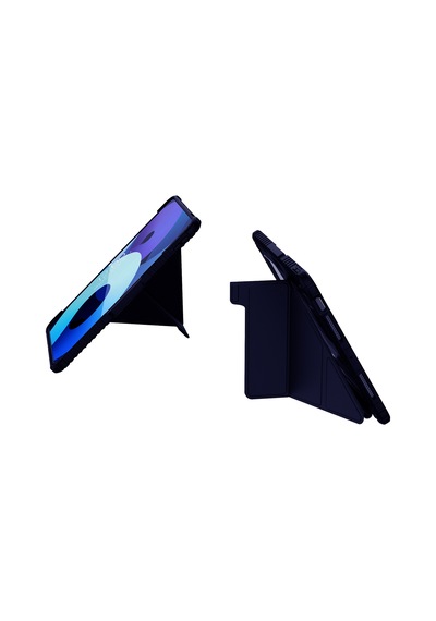 Nillkin Apple Uyumlu iPad Air 13 2024 Standlı Bumper Smart Cover Tablet Kılıf Lacivert Kapaklı Kılıf Nillkin Apple Uyumlu iPad Air 13 2024 Standlı Bumper Smart Cover Tablet Kılıf Lacivert Kapaklı Kılıf