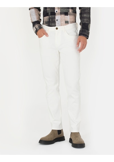 Pierre Cardin Erkek Ekru Jean 50274154-vr019 Ekru