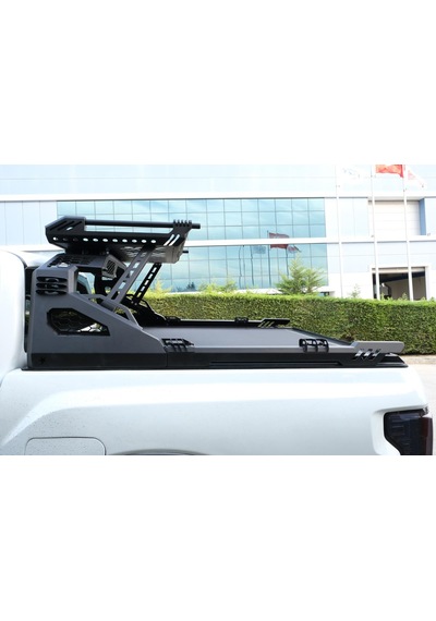 Omsa Fiat Fullback Dakar Sepetli Rollbar V2 2016 Ve Sonrası Siyah