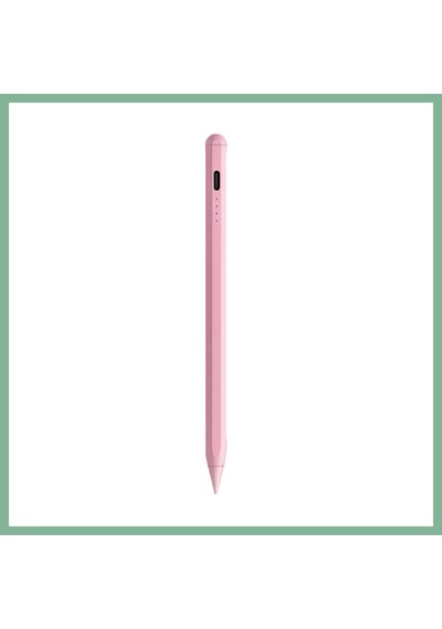 Bşkvirgo K2259 Apple Uyumlu iPad Uyumlu Dokunmatik Stylus Kalem - Pembe Bsk2026