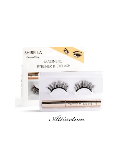 Shibella Cosmetics Manyetik Eyeliner ve Kirpik-Attraction...