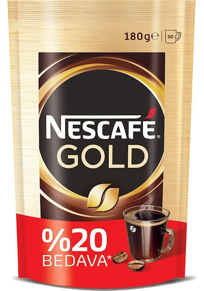 Nescafe Gold Kahve Ekopaket 180 G