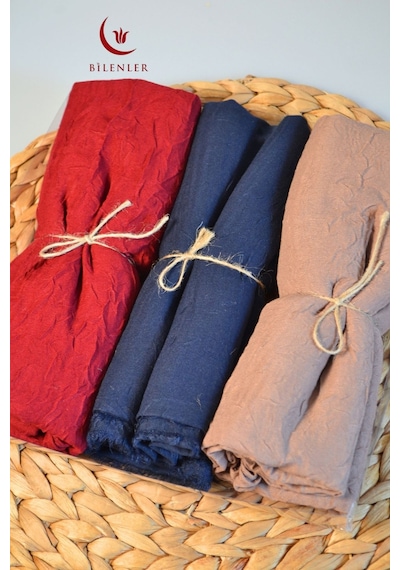 Bilenler Bambu Kraş Şal 75x210 Cm Nefes Alabilir, Terletmez, Tok Duruşlu Mevsimlik Kumaş 3'lü Kutu - 70 X 210 / Bordo Bordo Bilenler Bambu Kraş Şal 75x210 Cm Nefes Alabilir, Terletmez, Tok Duruşlu Mevsimlik Kumaş 3'lü Kutu - 70 X 210 / Bordo Bordo
