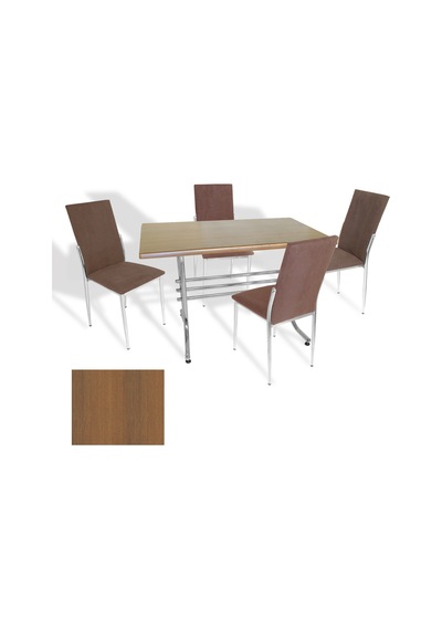 Japon - Gözde Masa Takımı - 70x120 Werzalit, Wermodin Ve Allzalit Tabla - Koyu Ahşap - Taytüyü Kahve Çok Renkli Japon - Gözde Masa Takımı - 70x120 Werzalit, Wermodin Ve Allzalit Tabla - Koyu Ahşap - Taytüyü Kahve Çok Renkli