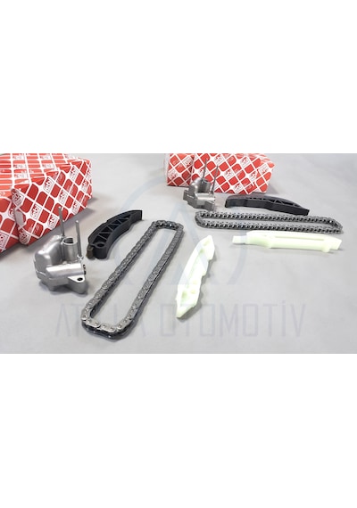 BMW 3 SERİSİ E46 320d 330d M47 M57 DİZEL ZİNCİR SETİ ALT-ÜST FEBİ