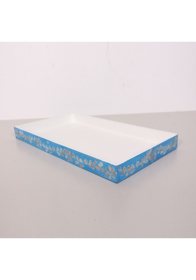 Pure Sedefli 45x25x4 Cm. Tepsi Ve 12 Li Sedefli Çay Tabağı Diğer