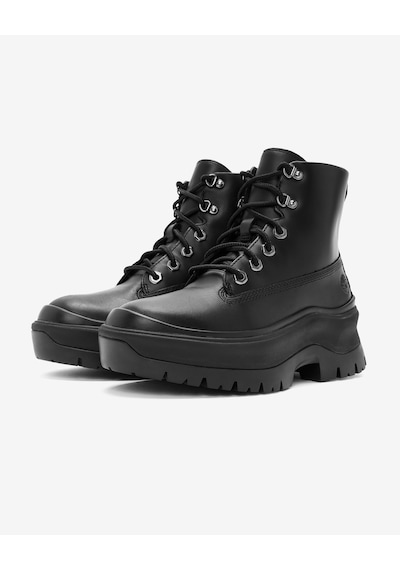 Timberland Roxie Lane Mıd Lace Up Boot Kadın Siyah Bot Tb0a295jw021 Siyah