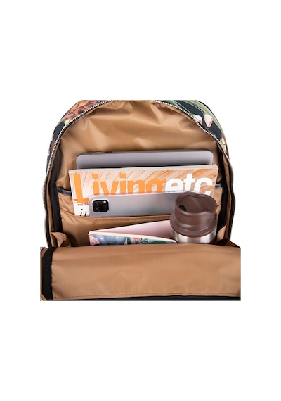 Bloominbag Soul Mate 13-14 İnç Macbook / Laptop Sırt Çantası Siyah - Kahverengi