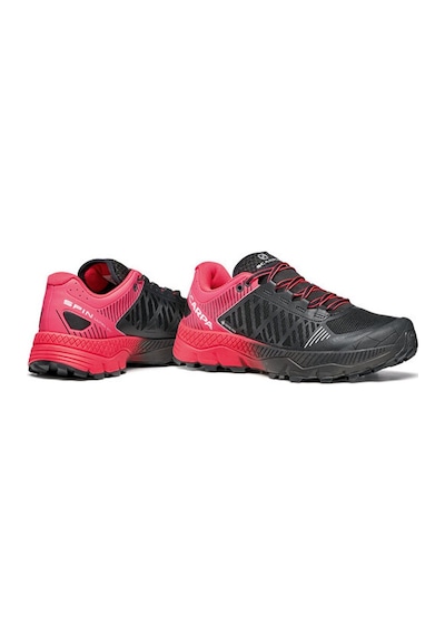 Scarpa Spin Ultra Wmn Gore-tex Kadın Koşu Ayakkabısı Bright Rose Fluo - Black