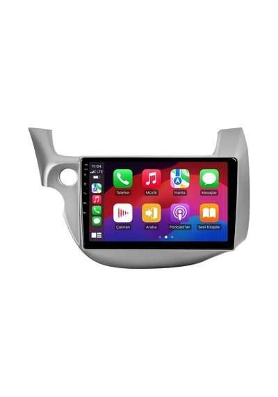 Honda Jazz 2009-2012 Android Multimedya Carplay Android Auto Navigasyon Kameralı 6gb Ram 64gb 10"