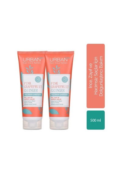 Urban Care Pink Grapefruit & Ginger Saç Bakım Şampuanı 2 x 250 ML