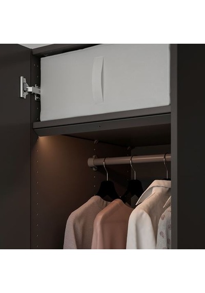 Ikea Översıdan Led'li Sensörlü Dolap Aydınlatması, Koyu Gri, 46 Cm