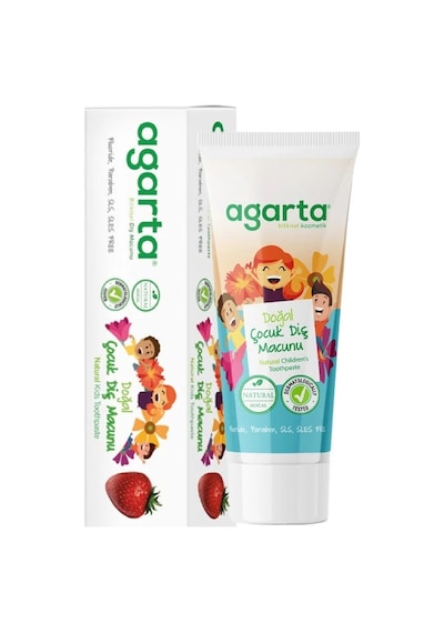 Agarta Doğal Diş Macunu 75ml Çocuk Beyazlık