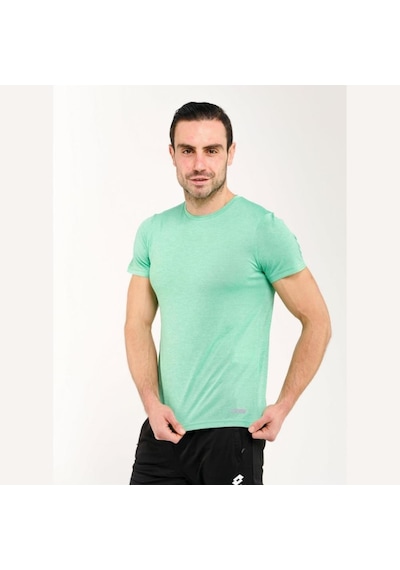 Lotto T-Shirt Erkek Su Yeşili-Gıo Tee Pl-W1114 Çok Renkli