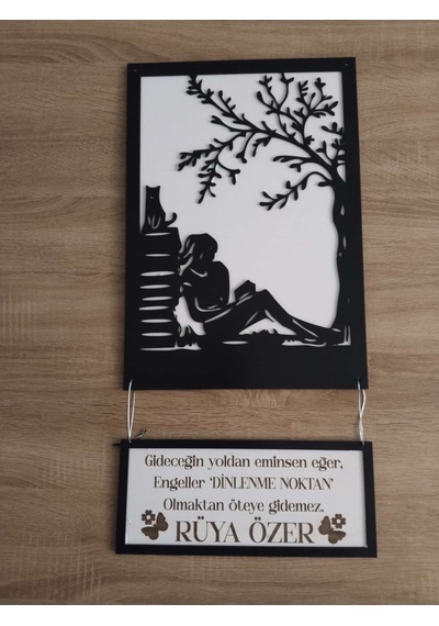 Genç Kızlar İçin Özel Duvar Süsü Kişiye Özel İsim Yazılacaktır