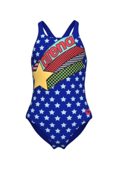 Arena G Midnight Swimsuit Swim Pro Back Çok Renkli Kız Çocuk Mayosu 011789880