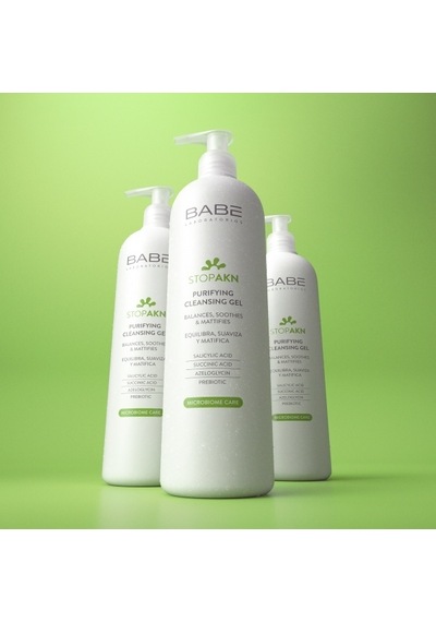 Babe Stop Akn Purifying Cleansing Gel 400ml - Arındırıcı Temizleme Jeli