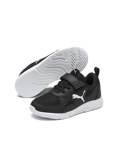 Puma Fun Racer Ac Ps(192971 01) Cırtlı Çocuk Spor Ayakkabı Siyah