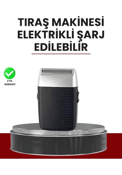 Evde - 331 - Kişisel Bakımın Yeni Yolu Kompakt Ve Ergonomik - Shopılke - Tıraş Makinesi Şarjlı