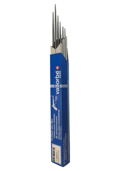Vallorbe 5/32 Zincir Bileme Eğesi 4mm - 12 Adet