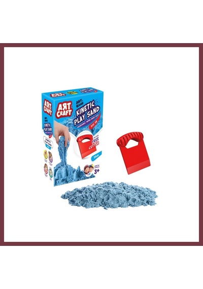 Storeşahin 03686 Nessiworld Aksesuarlı Mavi Kinetik Oyun Kumu 500 Gr Shn0720