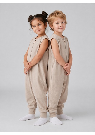 Babyhola 1 Tog Yazlık Çocuk Uyku Tulumu 1-8 Yaş Unisex Kısa Kollu %100 Pamuk Waffle 2702 Kahverengi Babyhola 1 Tog Yazlık Çocuk Uyku Tulumu 1-8 Yaş Unisex Kısa Kollu %100 Pamuk Waffle 2702 Kahverengi