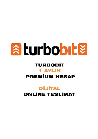 1 Ay 30 Günlük Turbobit Premium Hesap