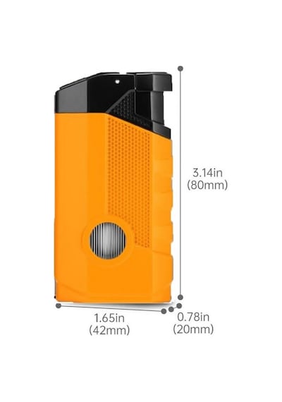 Cm0649 3 Jet Torch Puro Çakmağı Sarı Krom