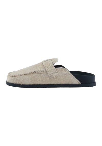 Tommy Hilfiger Comfort Suede Kadın Bej Terlik En0en03038-aes Krem